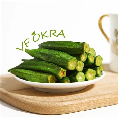 Gefrituurde Okra-chips